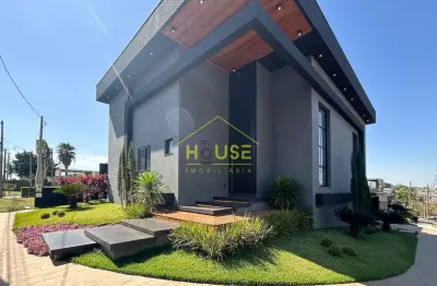 Casa impecável no condomínio damha iv com área gourmet e piscina aquecida