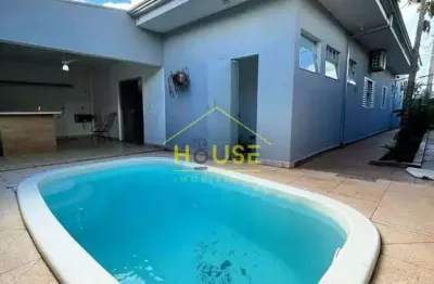 Casa à venda com  03 suíte e piscina á venda no  parque residencial do lago, votuporanga, sp