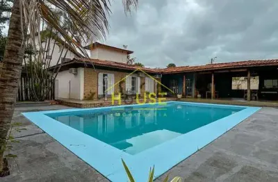 Casa para locação no vivendas – 4 suítes, piscina e área gourmet em localização privilegiada