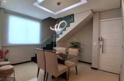 Maravilhosa cobertura duplex com 2 quartos reformada no são geraldo