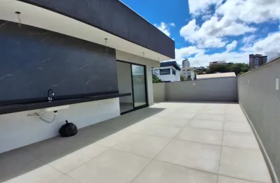 Cobertura 4 quartos, 2 suítes, 2 vagas paralelas no santa inês