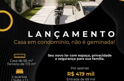 Lindas casas em condomínio não são casas germinadas são casas separadas no mesmo terreno!