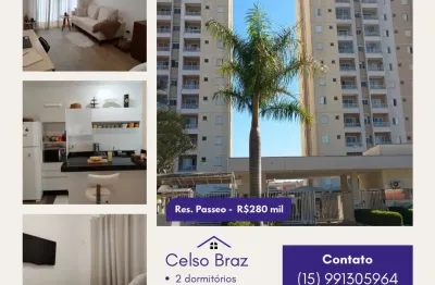 Apartamento com 2 quartos à venda no Wanel Ville, Sorocaba 