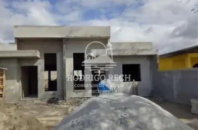 Casa geminada em construção no balneário primavera,pontal do paraná