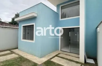 Casa para venda em rio das ostras, loteamento extensão do serramar, 2 dormitórios, 1 suíte, 2 banheiros, 3 vagas