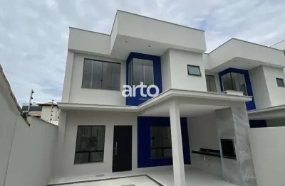 Casa alto padrão para venda em rio das ostras, costazul, 3 dormitórios, 3 suítes, 4 banheiros, 3 vagas