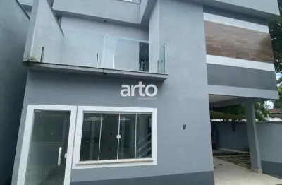 Casa para venda em rio das ostras, residencial praia âncora, 2 dormitórios, 1 suíte, 3 banheiros, 1 vaga