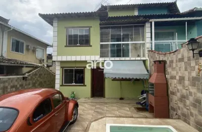 Casa para venda em rio das ostras, jardim mariléa, 2 dormitórios, 2 suítes, 3 banheiros, 2 vagas