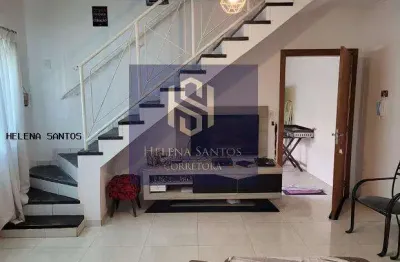 Sobrado para venda em são caetano do sul, nova gerty, 3 dormitórios, 1 suíte, 2 banheiros, 1 vaga