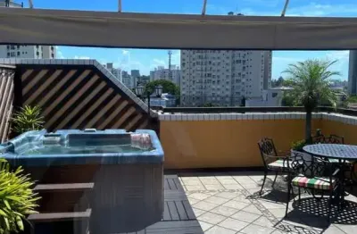 Cobertura com 2 quartos à venda na avenida joão wallig, 410, passo da areia, porto alegre, 150 m2 por r$ 1.100.000