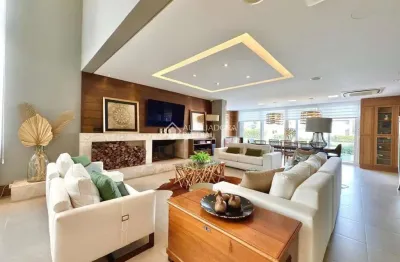 Casa em condomínio fechado com 5 quartos à venda na jacuí, 1331, centro, xangri-lá, 500 m2 por r$ 4.246.000