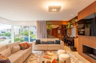Casa em condomínio fechado com 3 quartos à venda na estrada das três meninas, 1501, vila nova, porto alegre, 253 m2 por r$ 2.450.000
