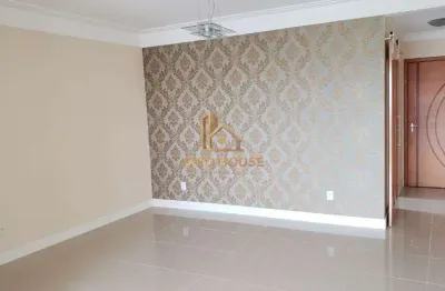 Excelente apartamento, com 108 m2 , com 3 dormitorios , suite com sacadas na sala e  vista permanente,