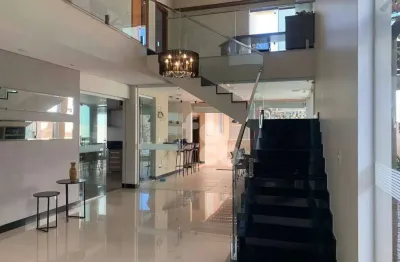 Sobrado com 3 dormitórios à venda, 260 m² por r$ 2.500.000 - condomínio paradiso ecológico - uberlândia/mg