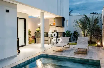 Casa com 3 dormitórios à venda, 134 m² por r$ 1.072.000,00 - condomínio dolce vitta - uberlândia/mg
