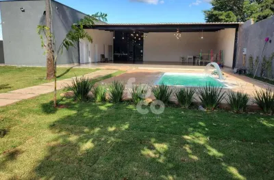 Chácara com 2 dormitórios à venda, 1000 m² por r$ 490.000,00 - morada nova - uberlândia/mg