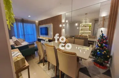 Apartamento com 3 dormitórios à venda, 90 m² por r$ 940.000,00 - santa mônica - uberlândia/mg