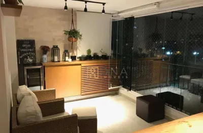 Apartamento mobiliado com 3 dormitórios para alugar, 143 m² por r$ 9.000,00/mês - jardim aquarius - são josé dos campos/sp