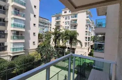 Apartamento à venda em rio de janeiro, barra da tijuca, com 2 quartos, 129m²
