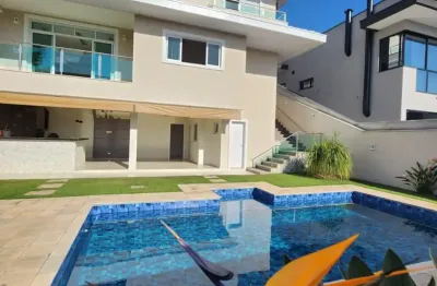 Sobrado com 4 suítes para venda em condomínio residencial jaguary urbanova