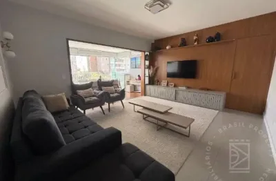 Apartamento mobiliado  122m², 3 quartos e escritório no splendor garden