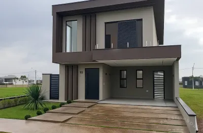 Sobrado de alto padrão no vereda dos campos com suite master e área gourmet