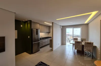 Apartamento de 63m²com  2 dormitórios com suíte e sacada no bosque dos ipês
