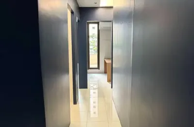 Locação de sala comercial com 49 m²,  sacada no jardim aquarius – sjc