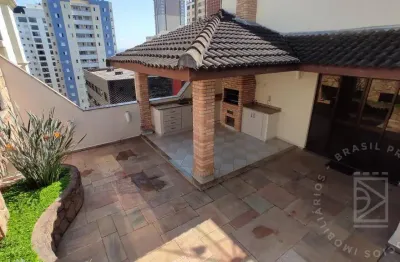 Cobertura para locação 262m² 4 dormitórios villagio aquarius