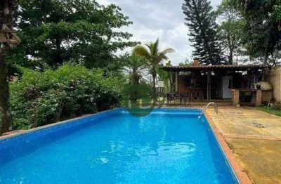 Chácara com 3 dormitórios à venda, 1040 m² por r$ 800.000,00 - recanto azul - americana/sp