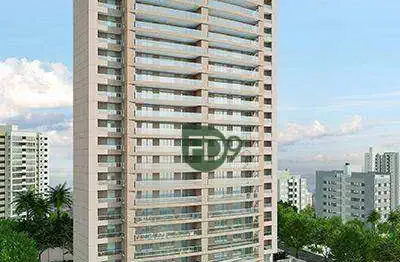 Apartamento com 4 dormitórios à venda, 332 m² por r$ 4.200.000,00 - jardim girassol - americana/sp