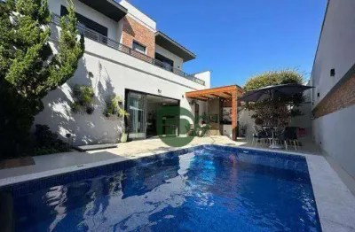 Casa com 3 dormitórios, 348 m² - venda por r$ 2.200.000,00 ou aluguel por r$ 20.810,00/mês - condomínio terras do imperador - americana/sp
