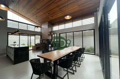 Casa com 3 dormitórios à venda, 229 m² por r$ 2.000.000,00 - fazenda santa lúcia - americana/sp