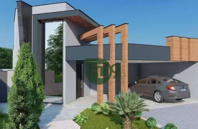 Casa com 3 dormitórios - condomínio solar das esmeraldas - nova odessa/sp.