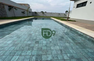 Casa com 4 dormitórios à venda, 400 m² por r$ 4.300.000,00 - condomínio estância hipica - nova odessa/sp