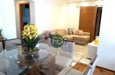 Apartamento com 3 dormitórios à venda, 110 m² por r$ 530.000,00 - chácara machadinho ii - americana/sp