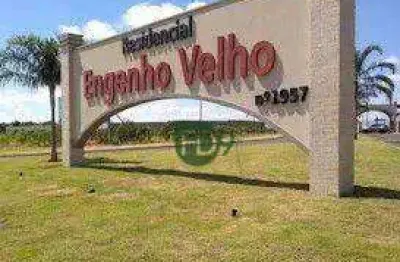 Terreno à venda, 342 m² por r$ 370.000,00 - condomínio engenho velho - nova odessa/sp