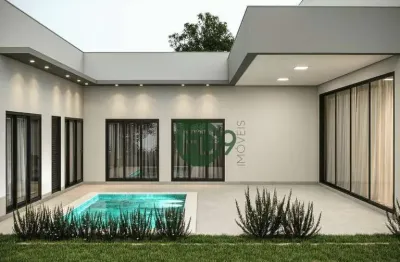 Casa com 3 dormitórios - condomínio solar das esmeraldas - nova odessa/sp.