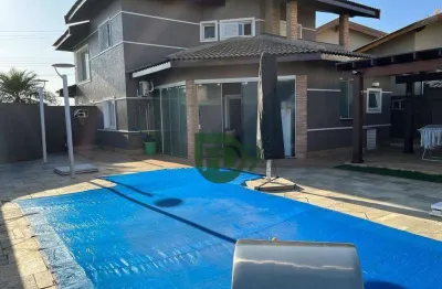 Casa com 3 dormitórios - condomínio terras do imperador - americana/sp.