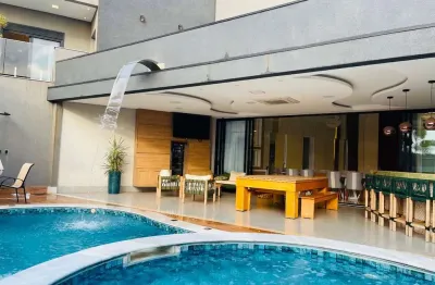 Casa com 4 dormitórios à venda, 411 m² por r$ 4.800.000,00 - residencial pau brasil - americana/sp