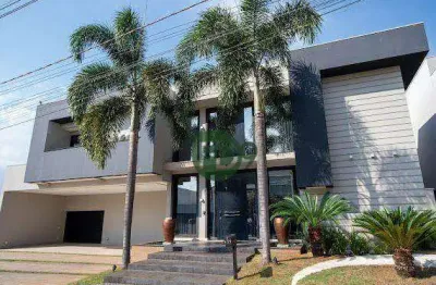 Casa com 5 dormitórios à venda, 625 m² por r$ 7.500.000,00 - condomínio residencial jardim tripoli - americana/sp