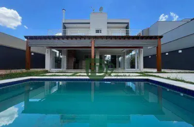 Casa com 3 dormitórios, 310 m² - venda por r$ 2.490.000 ou aluguel por r$ 11.000/mês - condomínio phillipson park - americana/sp