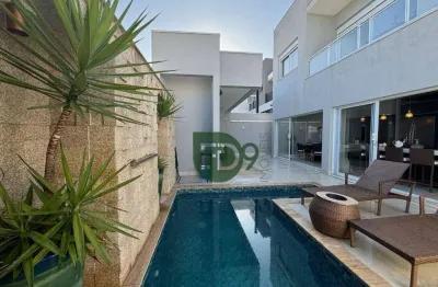 Casa com 3 dormitórios à venda, 302 m² por r$ 1.890.000,00 - condomínio engenho velho - nova odessa/sp