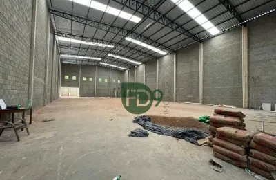 Galpão para alugar, 610 m² por r$ 15.500,00/mês - jardim industrial dante siani - nova odessa/sp