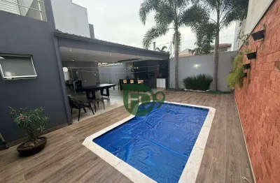 Casa com 3 dormitórios à venda, 207 m² por r$ 1.300.000,00 - terras de santa bárbara - santa bárbara d'oeste/sp