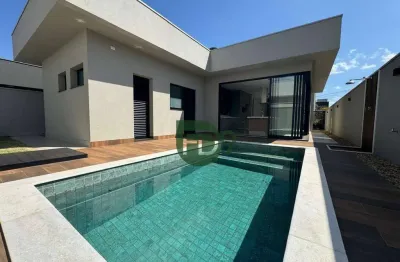 Casa com 3 dormitórios à venda, 204 m² por r$ 2.290.000,00 - condomínio residencial jardim firenze - santa bárbara d'oeste/sp