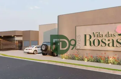 Terreno condomínio vila das rosas, 125 m² por r$ 108.302 - pacaembu - americana/são paulo