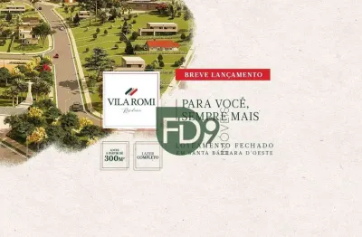 Terreno à venda, 300 m² por r$ 450.000,00 - vila romi - santa bárbara d'oeste/sp
