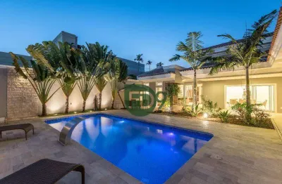 Casa com 4 dormitórios à venda, 410 m² por r$ 6.500.000,00 - condomínio residencial jardim tripoli - americana/sp