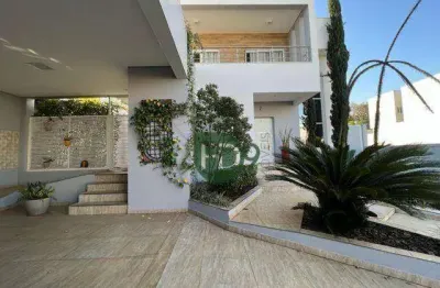 Casa com 5 quartos à venda, 476 m² por r$ 4.500.000 - condomínio residencial villa san pietro - americana/sp